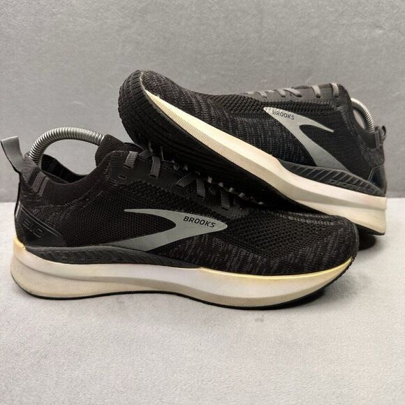 Womens Size 9 (B) Brooks Bedlam 3 Shoes Black Gray Athletic Running Sneakers - Picture 5 of 9